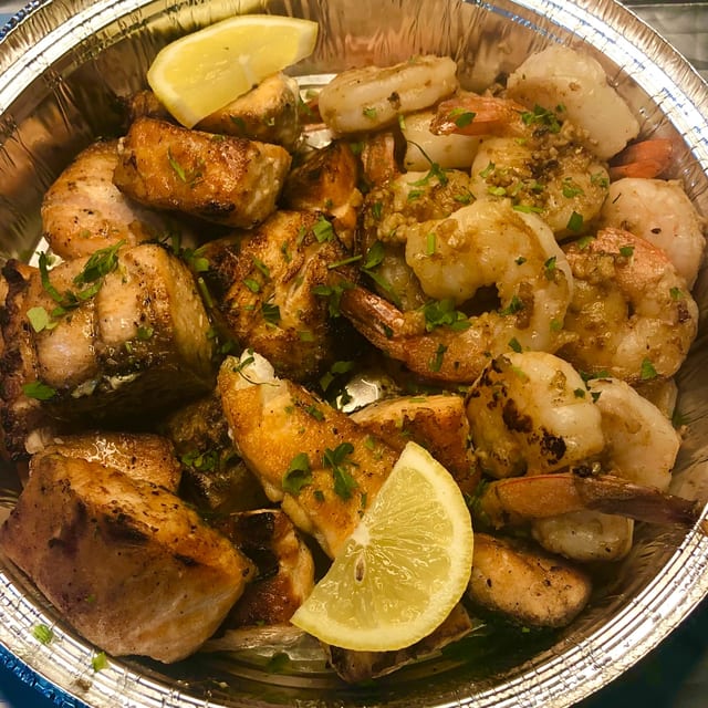 BYOC Salmon\Shrimp Combo.